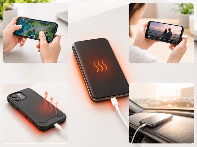 電しながらスマホを使うのは危険？画像②